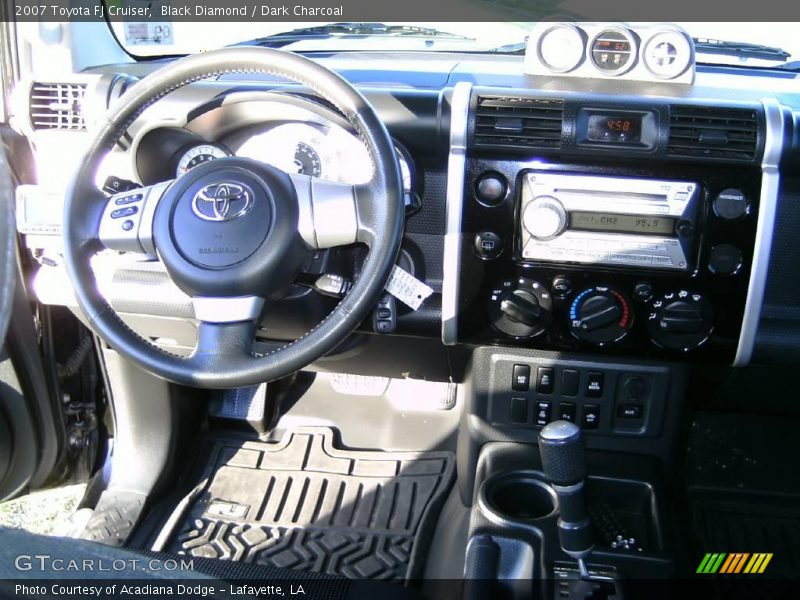 Black Diamond / Dark Charcoal 2007 Toyota FJ Cruiser