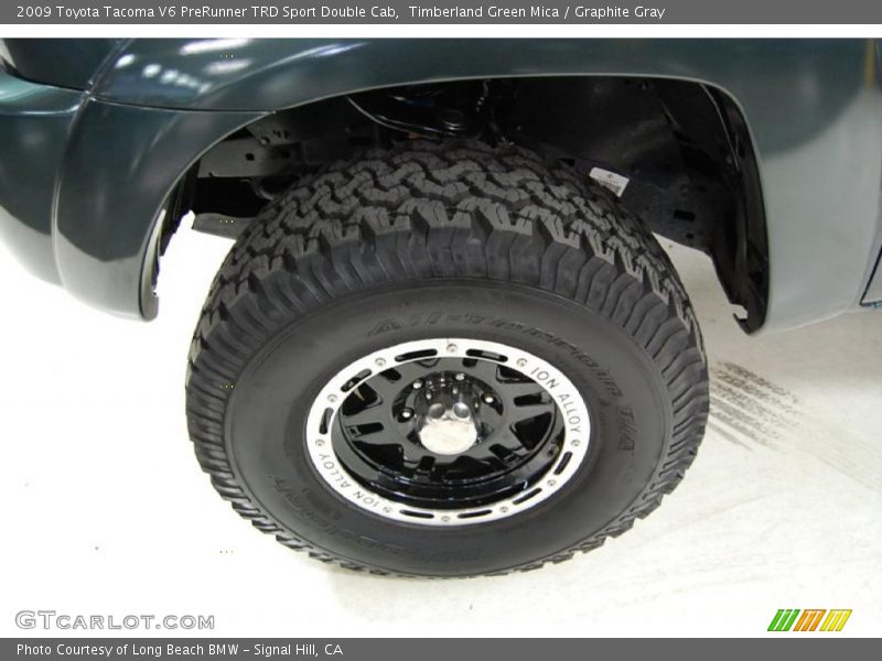 Custom Wheels of 2009 Tacoma V6 PreRunner TRD Sport Double Cab