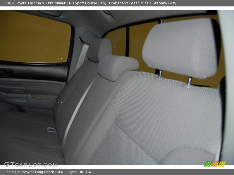 Timberland Green Mica / Graphite Gray 2009 Toyota Tacoma V6 PreRunner TRD Sport Double Cab