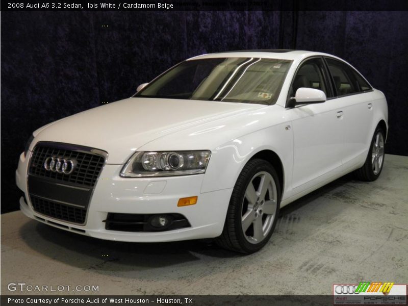Ibis White / Cardamom Beige 2008 Audi A6 3.2 Sedan