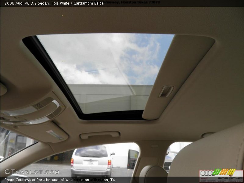 Ibis White / Cardamom Beige 2008 Audi A6 3.2 Sedan