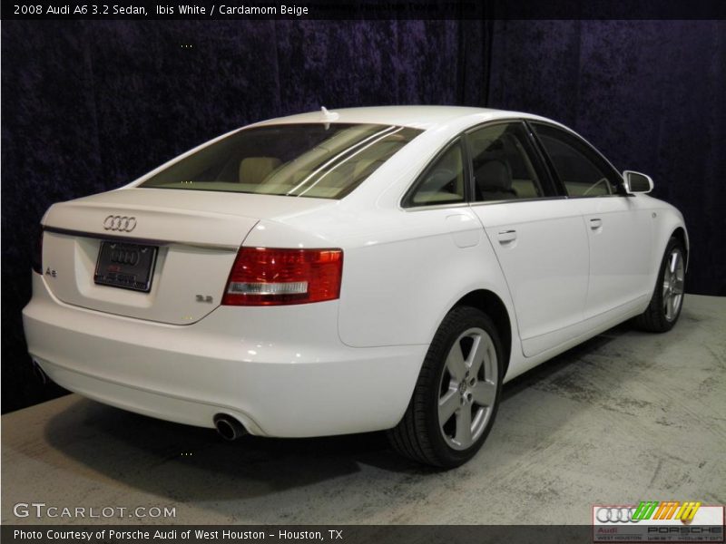 Ibis White / Cardamom Beige 2008 Audi A6 3.2 Sedan