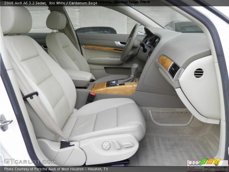 Ibis White / Cardamom Beige 2008 Audi A6 3.2 Sedan