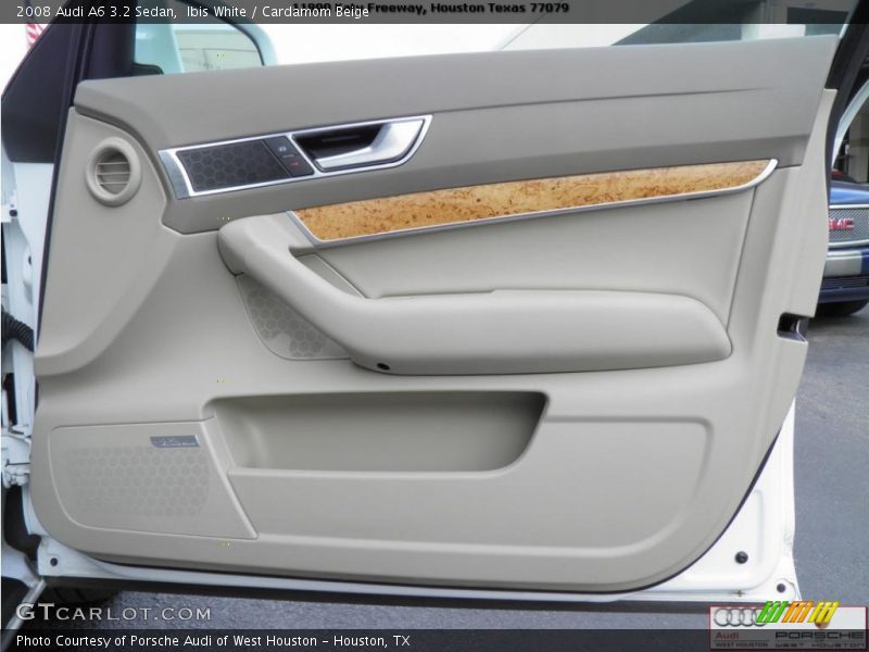 Ibis White / Cardamom Beige 2008 Audi A6 3.2 Sedan