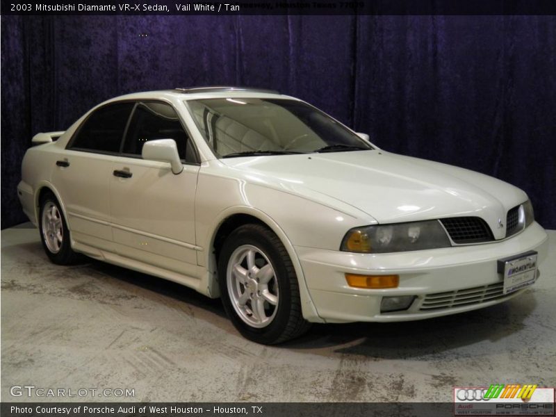 Vail White / Tan 2003 Mitsubishi Diamante VR-X Sedan