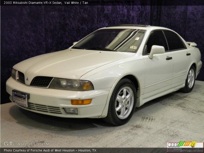 Vail White / Tan 2003 Mitsubishi Diamante VR-X Sedan
