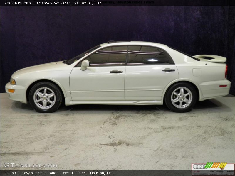 Vail White / Tan 2003 Mitsubishi Diamante VR-X Sedan