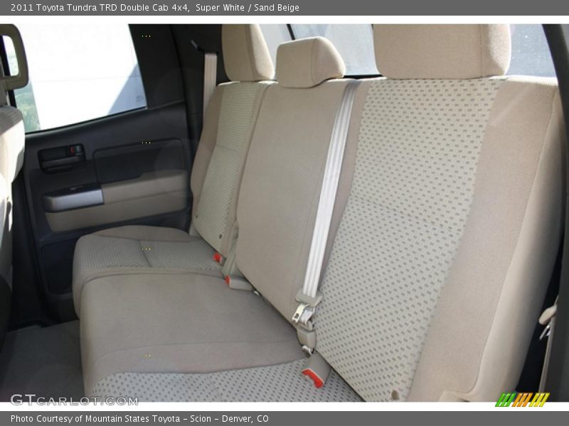 Super White / Sand Beige 2011 Toyota Tundra TRD Double Cab 4x4