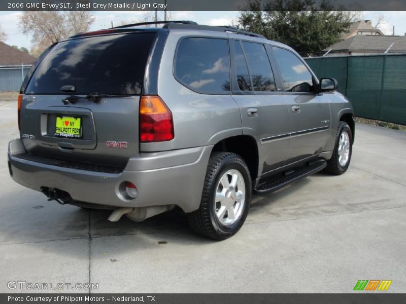 Steel Grey Metallic / Light Gray 2006 GMC Envoy SLT