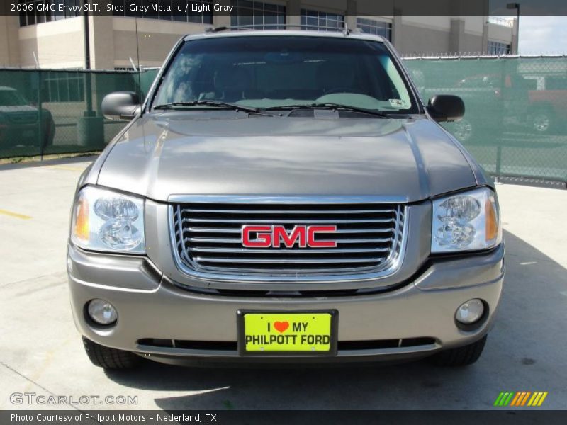 Steel Grey Metallic / Light Gray 2006 GMC Envoy SLT