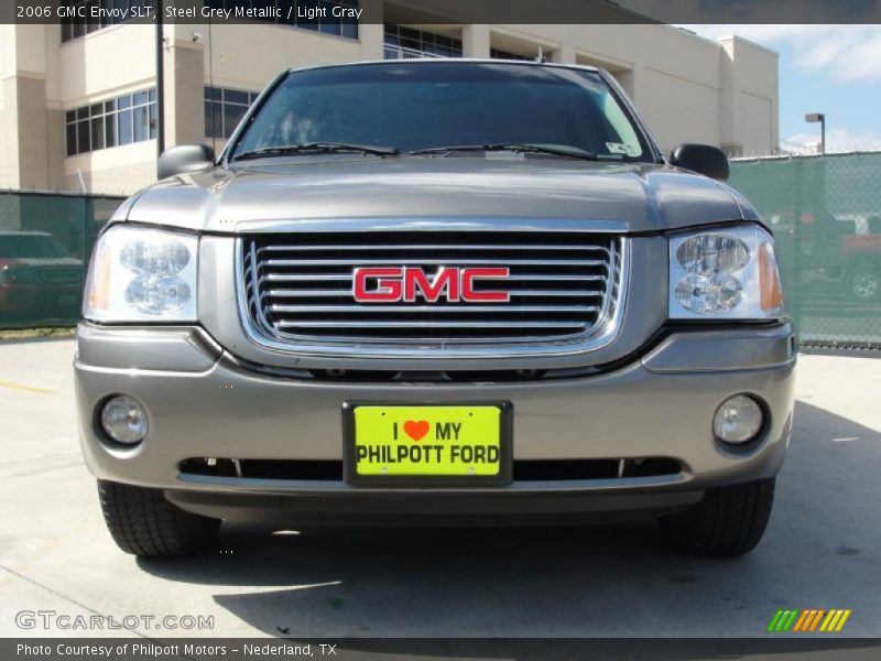 Steel Grey Metallic / Light Gray 2006 GMC Envoy SLT