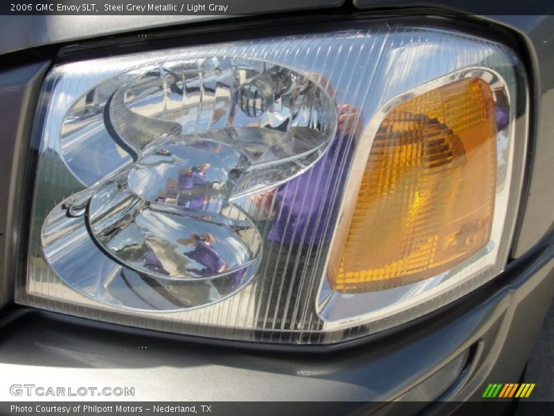 Steel Grey Metallic / Light Gray 2006 GMC Envoy SLT