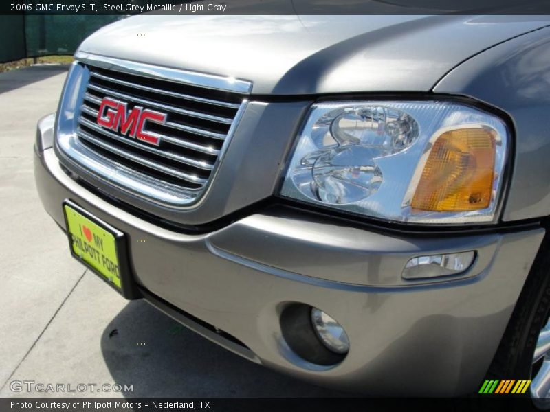 Steel Grey Metallic / Light Gray 2006 GMC Envoy SLT