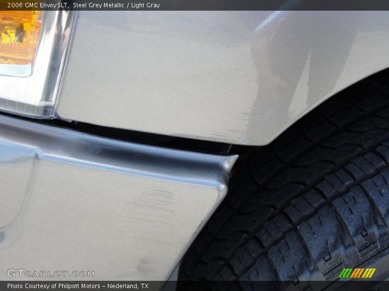 Steel Grey Metallic / Light Gray 2006 GMC Envoy SLT
