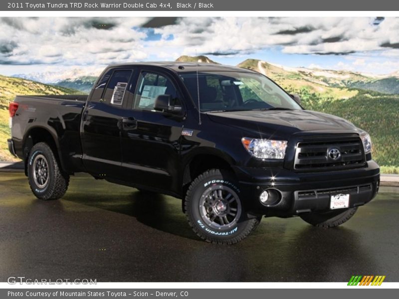 Black / Black 2011 Toyota Tundra TRD Rock Warrior Double Cab 4x4