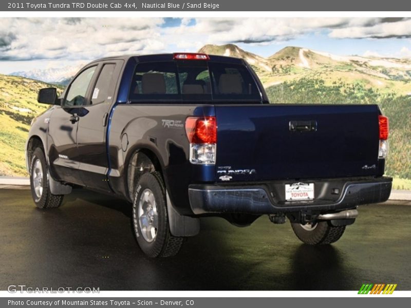 Nautical Blue / Sand Beige 2011 Toyota Tundra TRD Double Cab 4x4