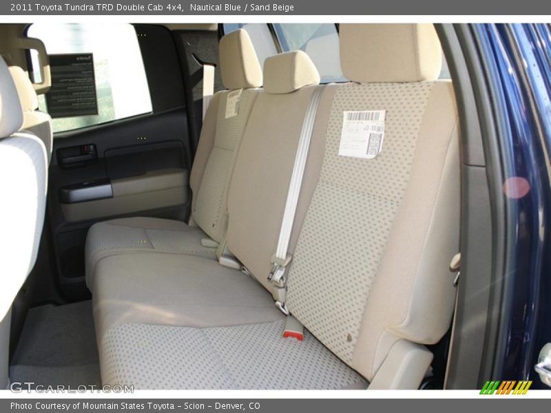  2011 Tundra TRD Double Cab 4x4 Sand Beige Interior