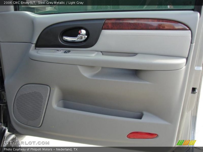 Steel Grey Metallic / Light Gray 2006 GMC Envoy SLT