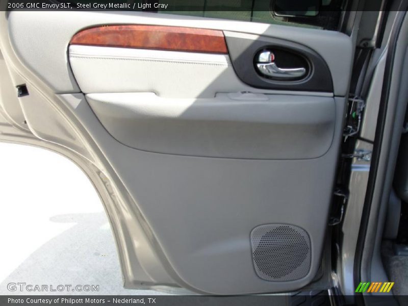 Steel Grey Metallic / Light Gray 2006 GMC Envoy SLT