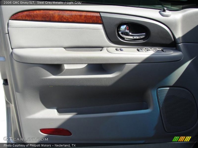 Steel Grey Metallic / Light Gray 2006 GMC Envoy SLT