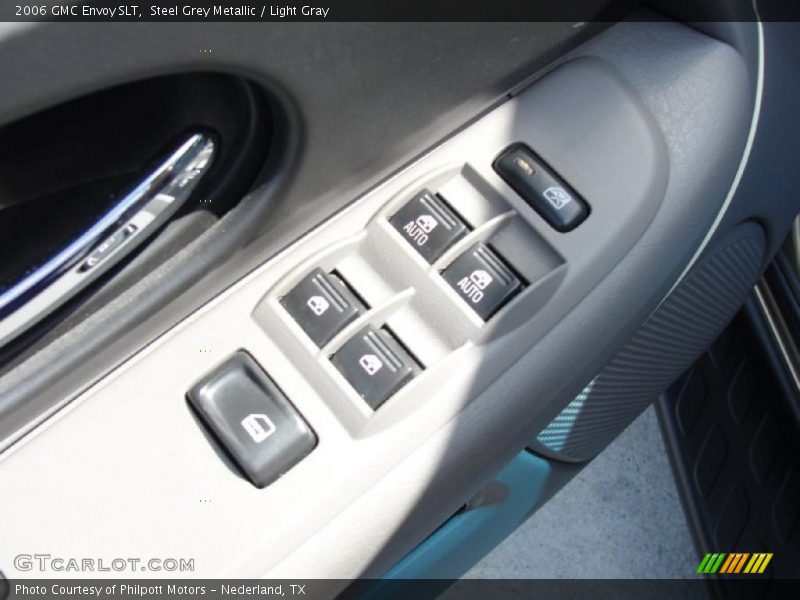 Steel Grey Metallic / Light Gray 2006 GMC Envoy SLT