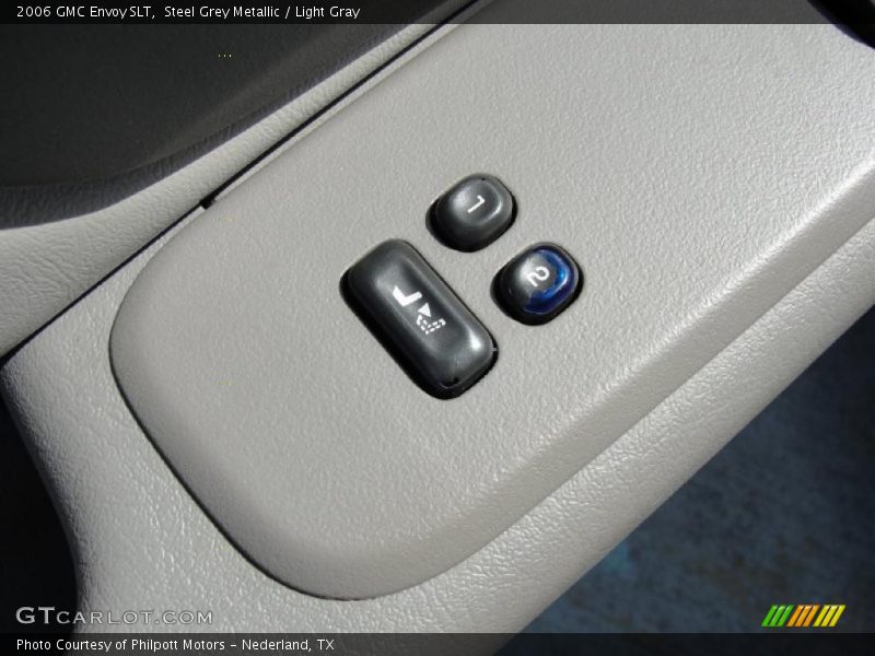 Steel Grey Metallic / Light Gray 2006 GMC Envoy SLT