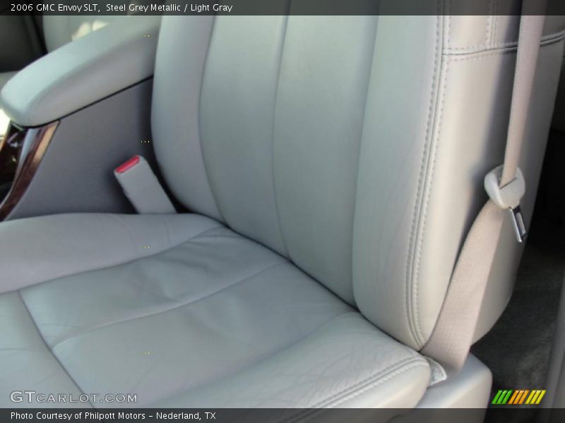 Steel Grey Metallic / Light Gray 2006 GMC Envoy SLT