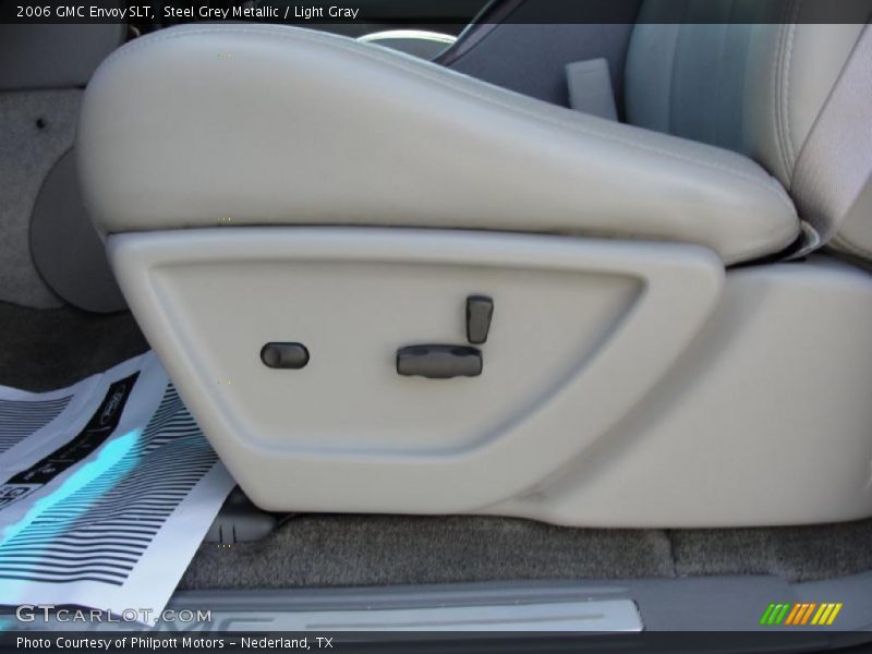 Steel Grey Metallic / Light Gray 2006 GMC Envoy SLT