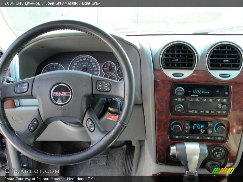 Steel Grey Metallic / Light Gray 2006 GMC Envoy SLT