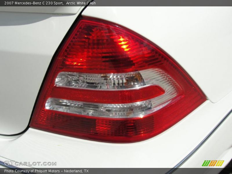 Arctic White / Ash 2007 Mercedes-Benz C 230 Sport