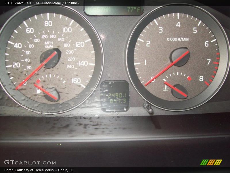 Black Stone / Off Black 2010 Volvo S40 2.4i