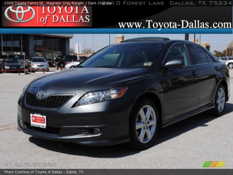 Magnetic Gray Metallic / Dark Charcoal 2008 Toyota Camry SE