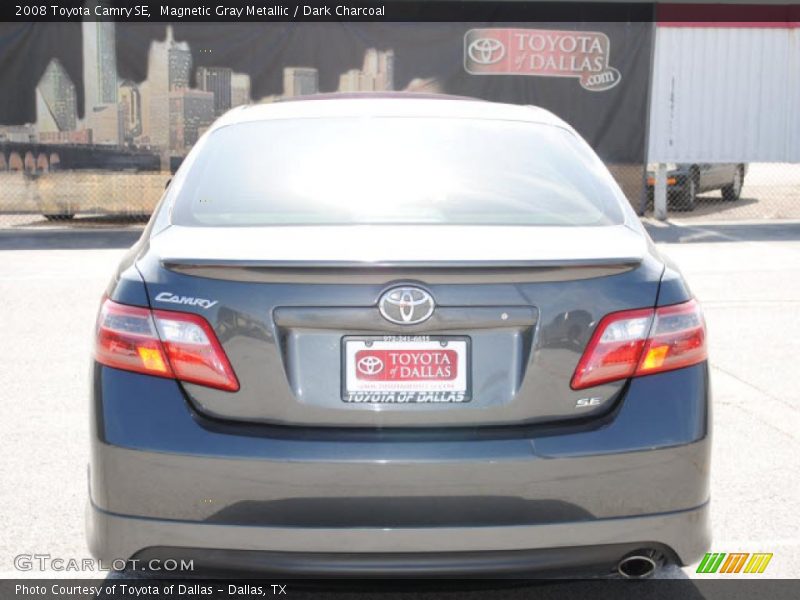 Magnetic Gray Metallic / Dark Charcoal 2008 Toyota Camry SE