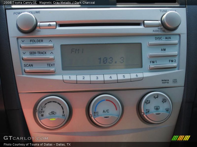 Magnetic Gray Metallic / Dark Charcoal 2008 Toyota Camry SE