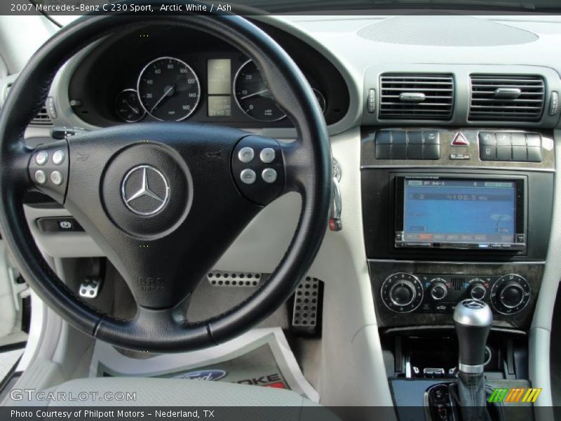 Arctic White / Ash 2007 Mercedes-Benz C 230 Sport