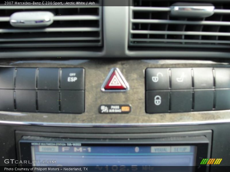Arctic White / Ash 2007 Mercedes-Benz C 230 Sport