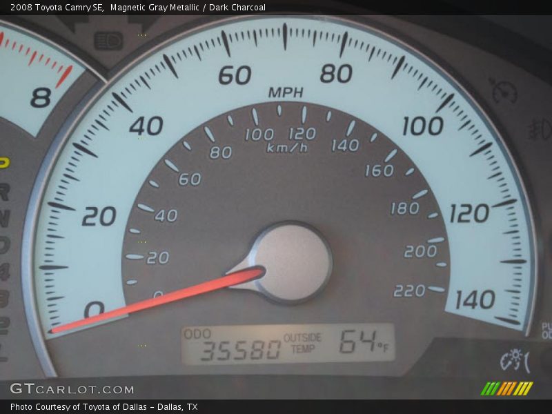 Magnetic Gray Metallic / Dark Charcoal 2008 Toyota Camry SE