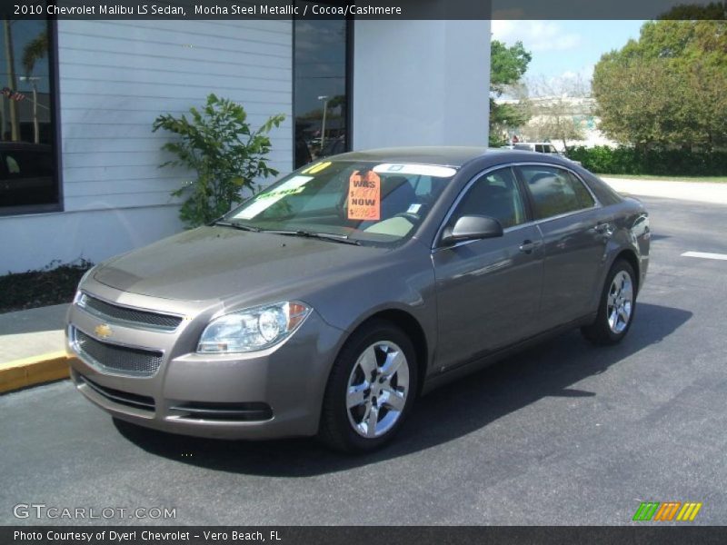 Mocha Steel Metallic / Cocoa/Cashmere 2010 Chevrolet Malibu LS Sedan