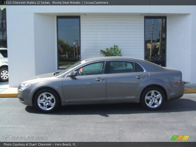 Mocha Steel Metallic / Cocoa/Cashmere 2010 Chevrolet Malibu LS Sedan