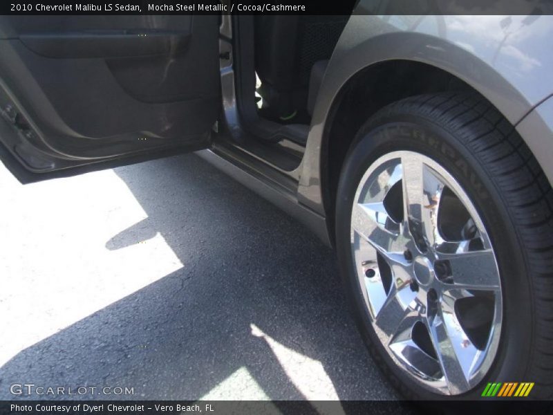 Mocha Steel Metallic / Cocoa/Cashmere 2010 Chevrolet Malibu LS Sedan