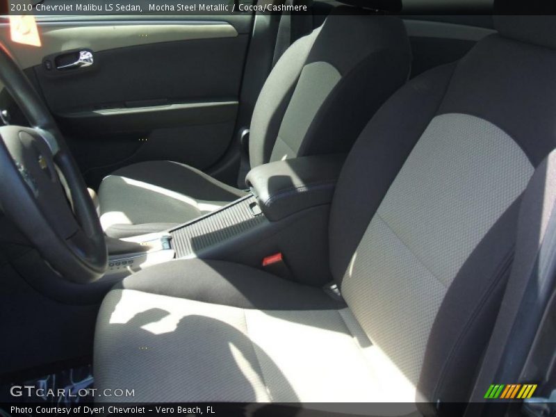 Mocha Steel Metallic / Cocoa/Cashmere 2010 Chevrolet Malibu LS Sedan