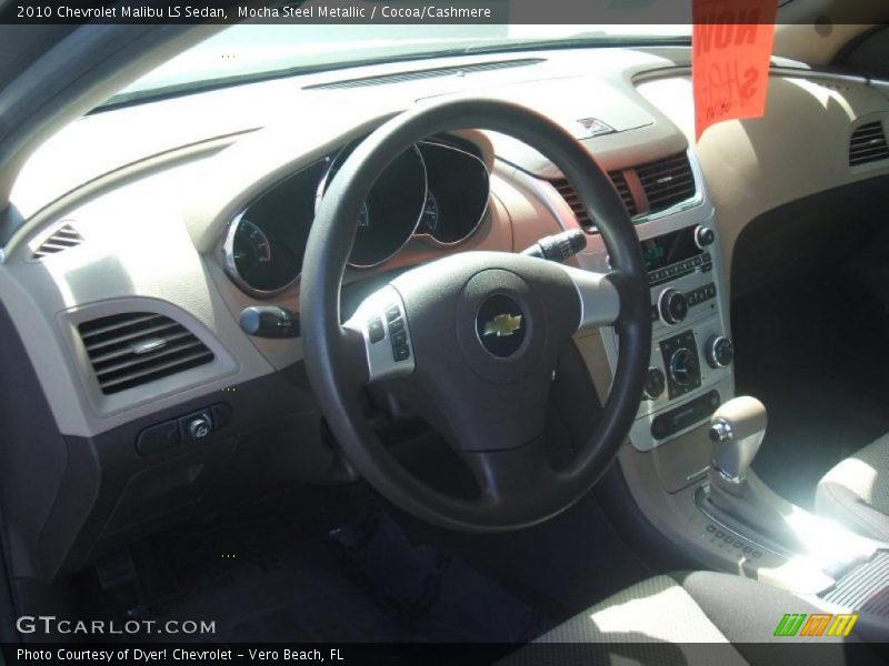 Mocha Steel Metallic / Cocoa/Cashmere 2010 Chevrolet Malibu LS Sedan