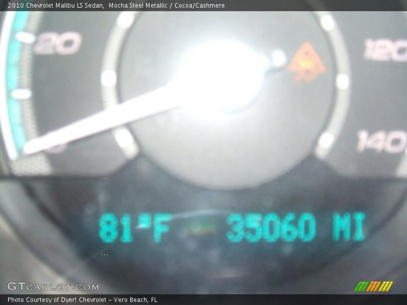 Mocha Steel Metallic / Cocoa/Cashmere 2010 Chevrolet Malibu LS Sedan