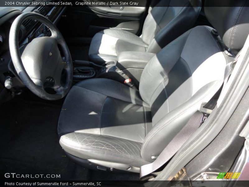  2004 Sebring Limited Sedan Dark Slate Gray Interior