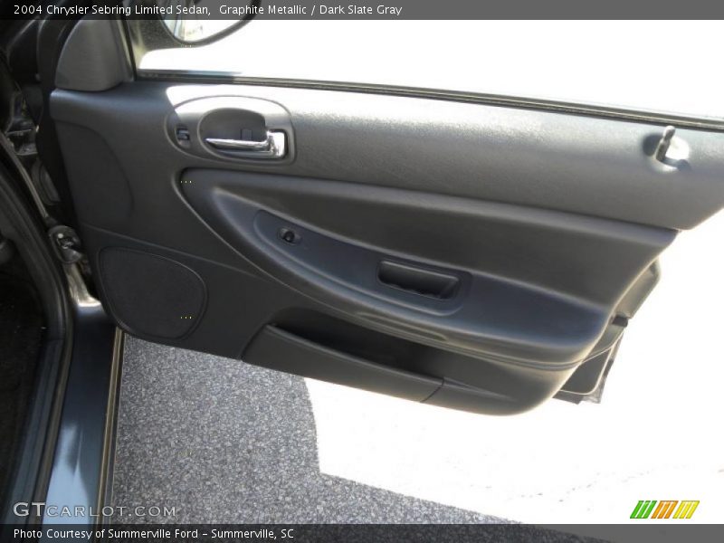 Graphite Metallic / Dark Slate Gray 2004 Chrysler Sebring Limited Sedan