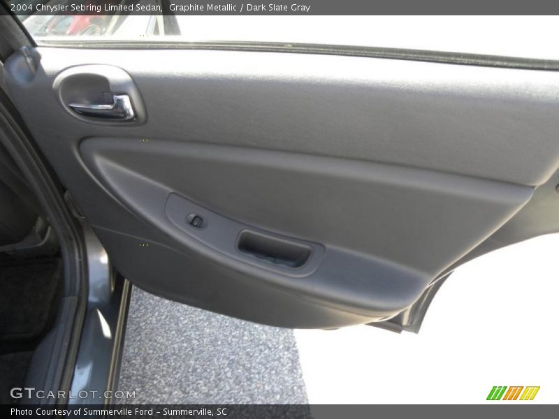Graphite Metallic / Dark Slate Gray 2004 Chrysler Sebring Limited Sedan