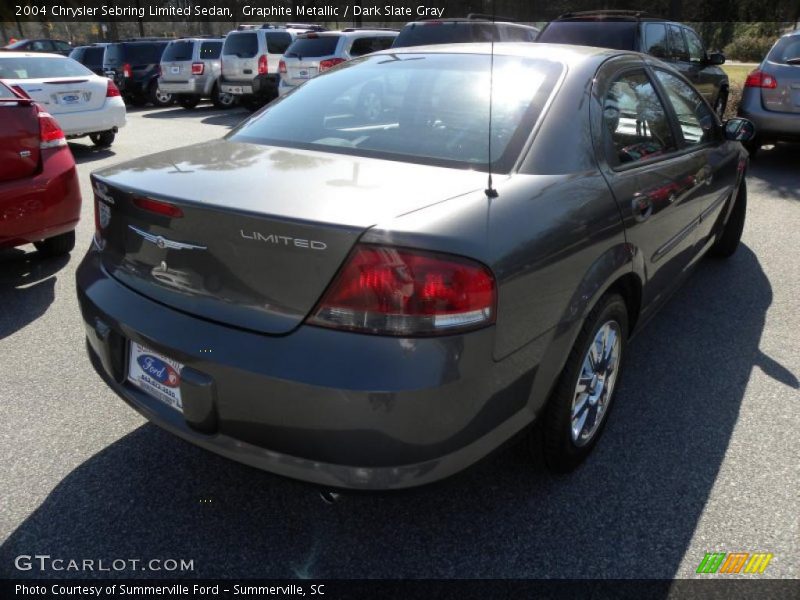 Graphite Metallic / Dark Slate Gray 2004 Chrysler Sebring Limited Sedan