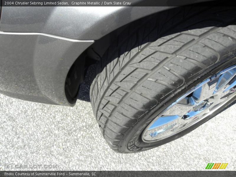 Graphite Metallic / Dark Slate Gray 2004 Chrysler Sebring Limited Sedan
