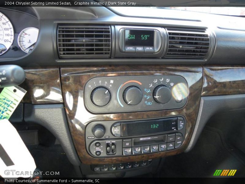 Controls of 2004 Sebring Limited Sedan