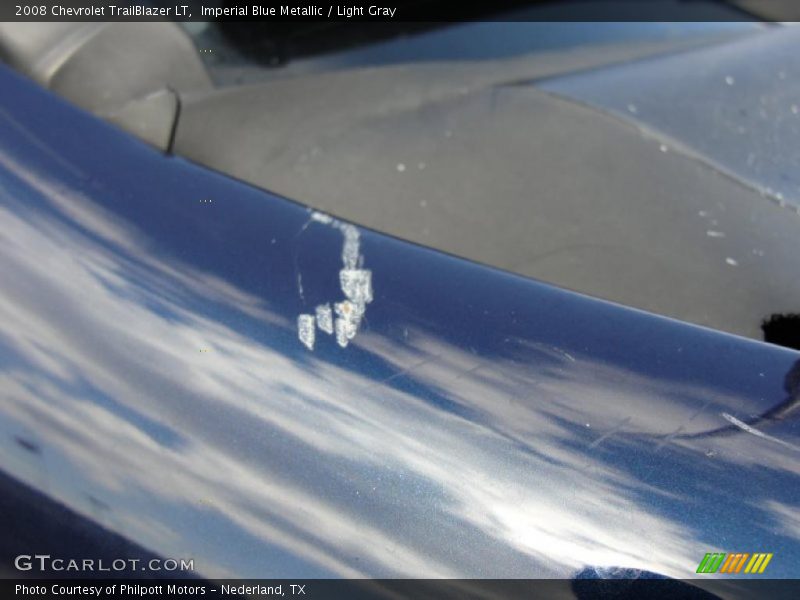 Imperial Blue Metallic / Light Gray 2008 Chevrolet TrailBlazer LT